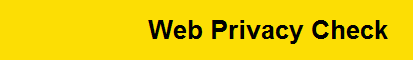 Web Privacy Check